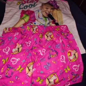12  Set Nickelodeon Pink and White Kids Pajama Set